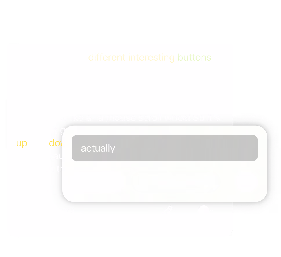 A built-in editor for captions and transcripts
